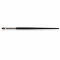 The Ultra Precision Definer Brush with fine tapered head, silver ferrule and slim black handle – Victoria London